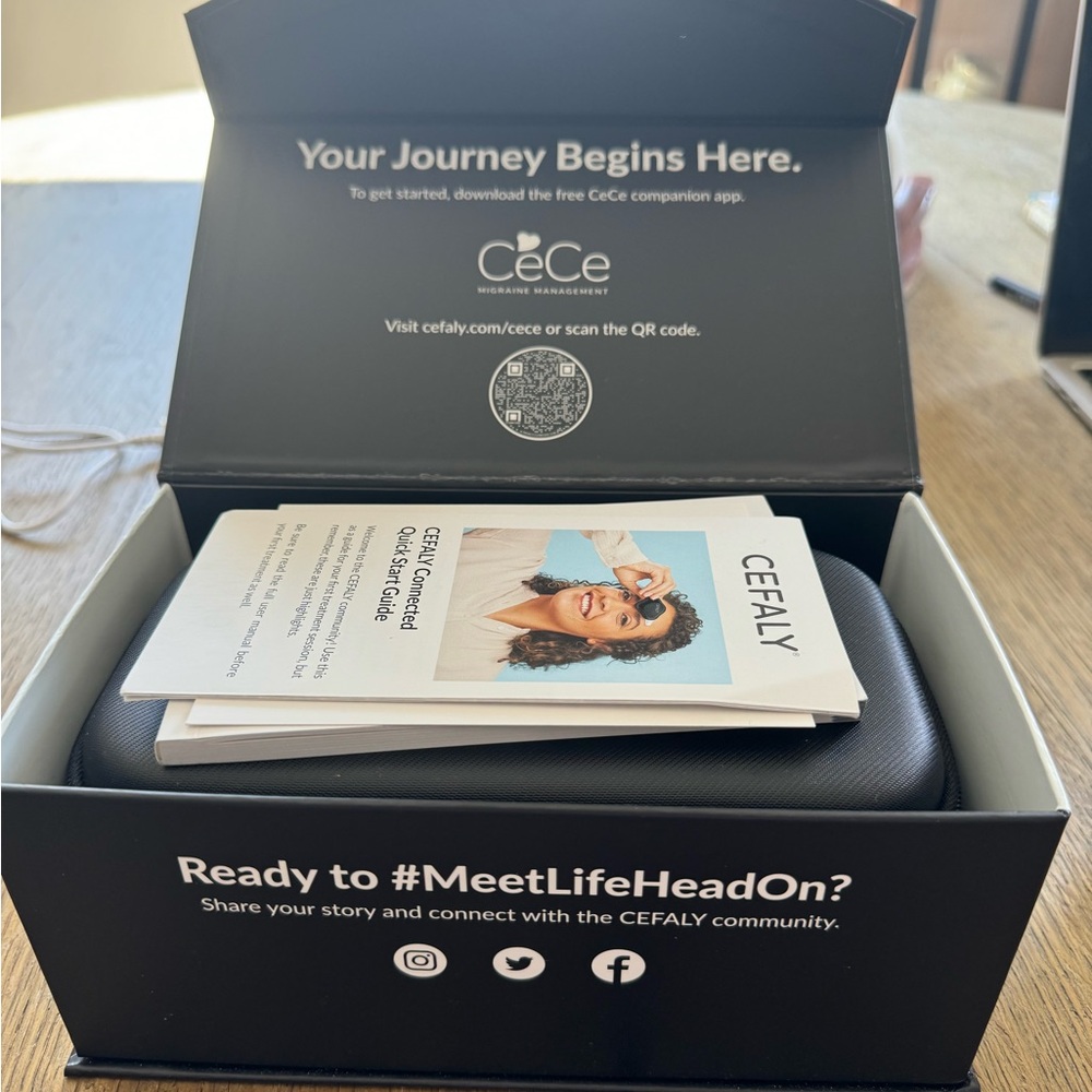 Cefaly Connected Migraine Management tool